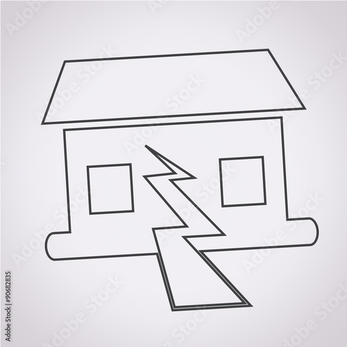 Earthquake Symbol icon