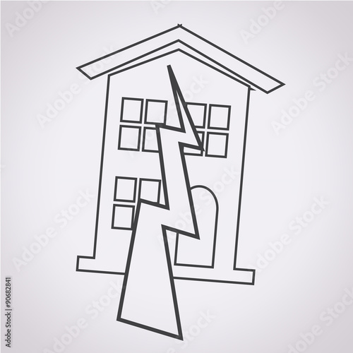 Earthquake Symbol icon