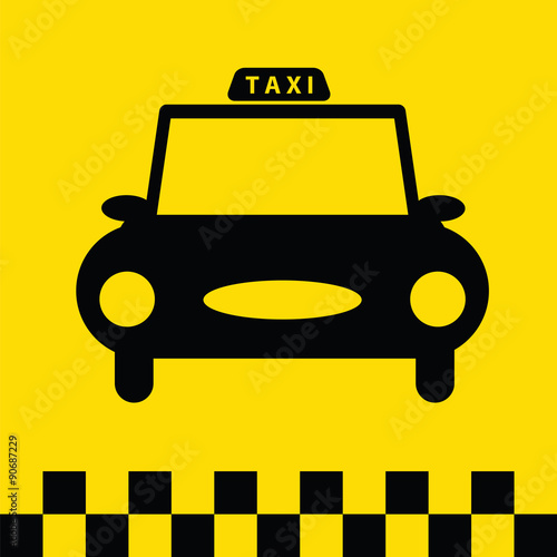 taxi car icon