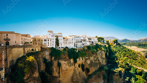 Tajo De Ronda Is A Gorge Carved By The Guadalevin River, On Whic © Grigory Bruev