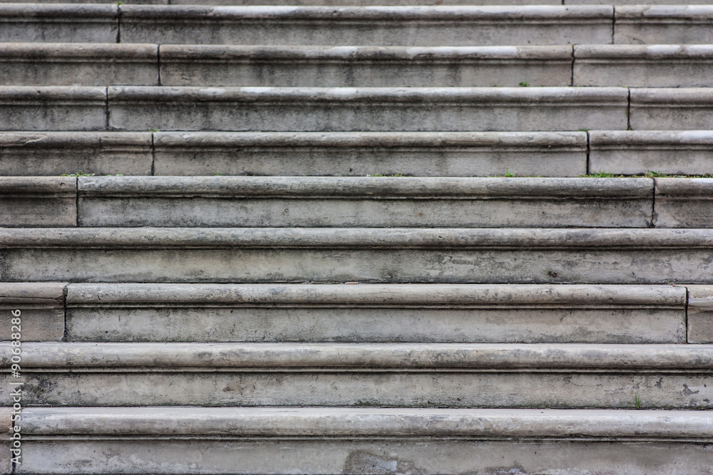 Detail of stairway creating an interesting background.