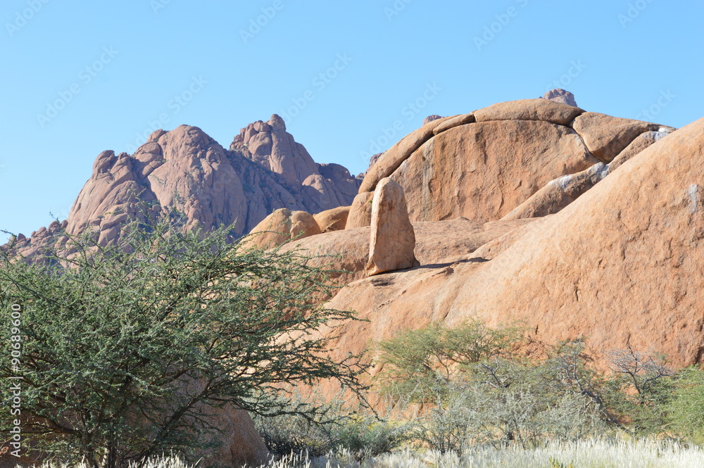 Obraz premium Spitzkoppe in Namibia