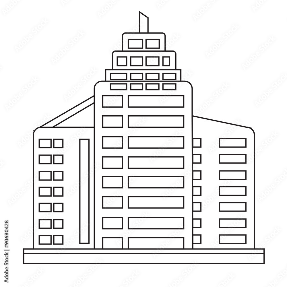 Office building icon Office building icon