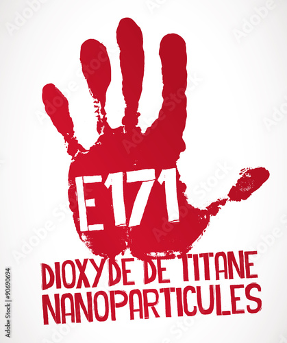 E171, nanoparticules - dioxyde de titane