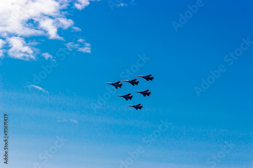 air show russian knights