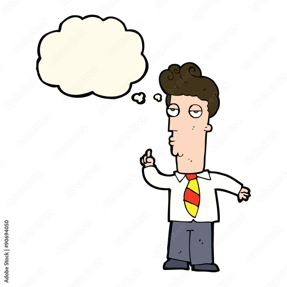 cartoon bored man asking question with thought bubble cartoon bored man asking question with thought bubble