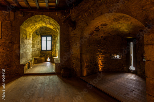Innenraum in einer Burg