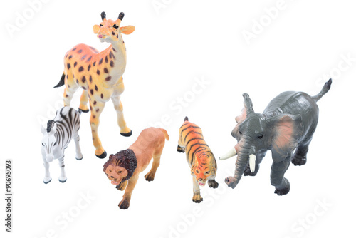 Fototapeta Naklejka Na Ścianę i Meble -  Toy Animals