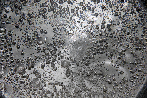 Εκτύπωση καμβά background, texture: close-up bubbles of boiling water