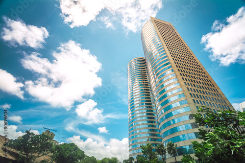Fotografie The world trade centre buldings in Sri Lanka