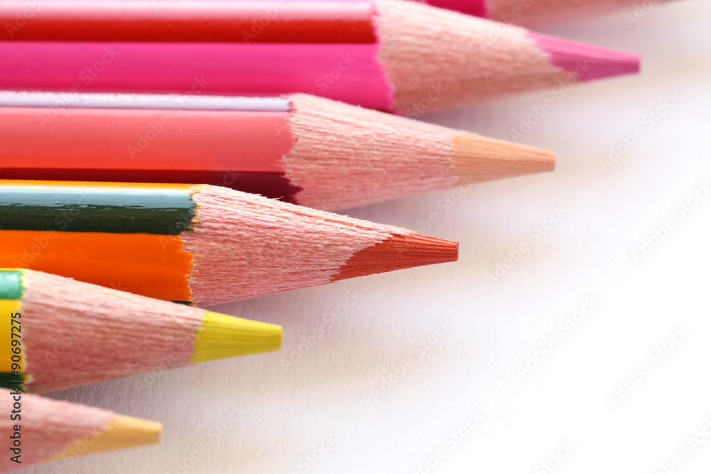 isolated coloured pencils bar on white background
isolated coloured pencils bar on white background