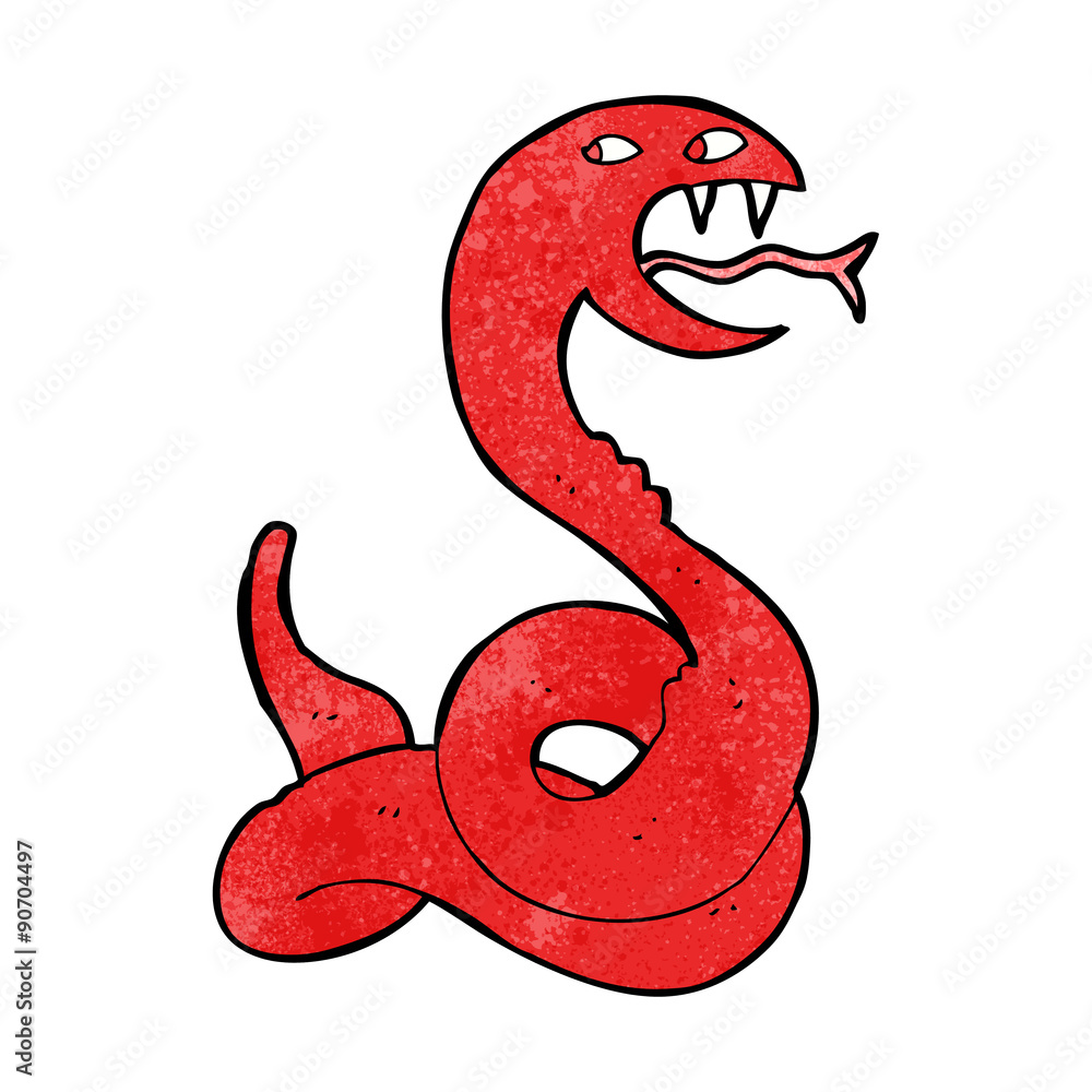cartoon hissing snake cartoon hissing snake