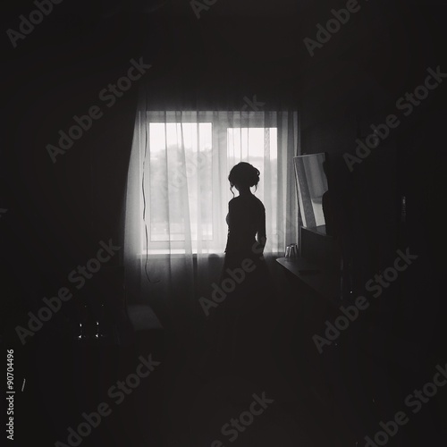 девушка у окна © Irina84