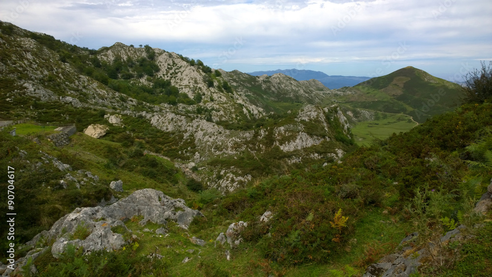 Picos de Europa National Park in Asturias, Spain