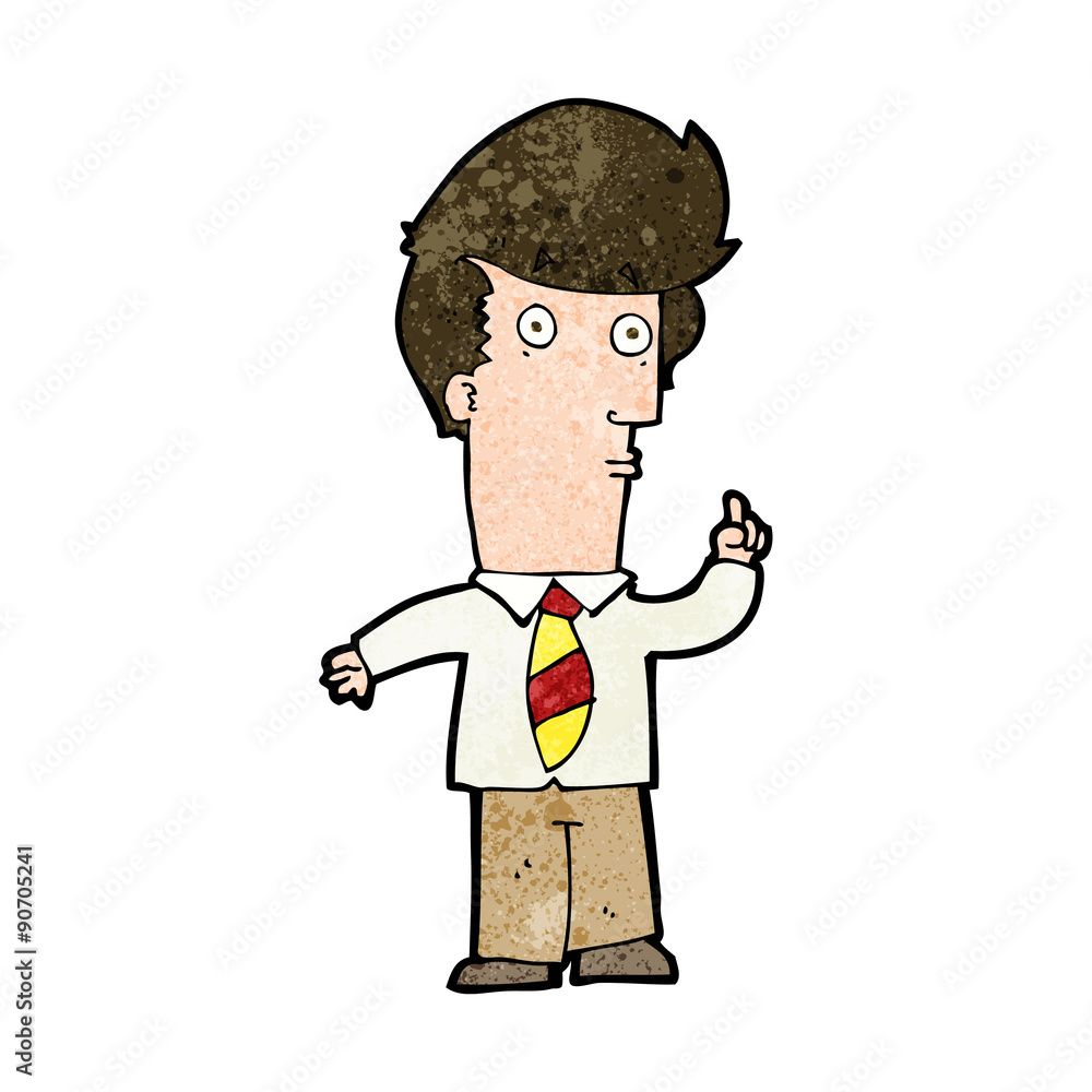cartoon man with question cartoon man with question