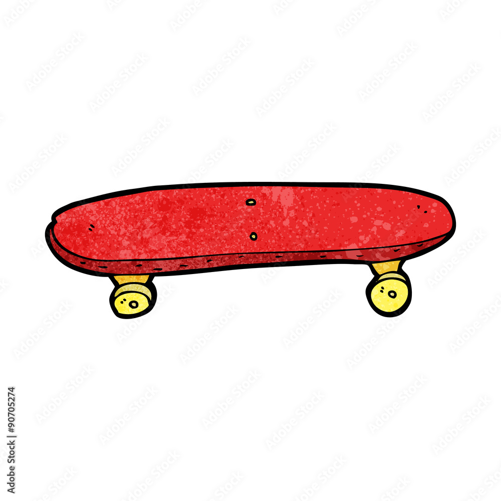 cartoon skateboard cartoon skateboard