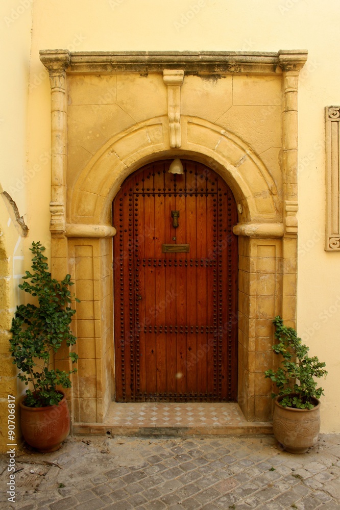 Porte aux plantes, Maroc
