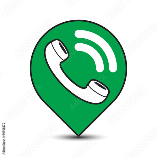 classic wire phone handset