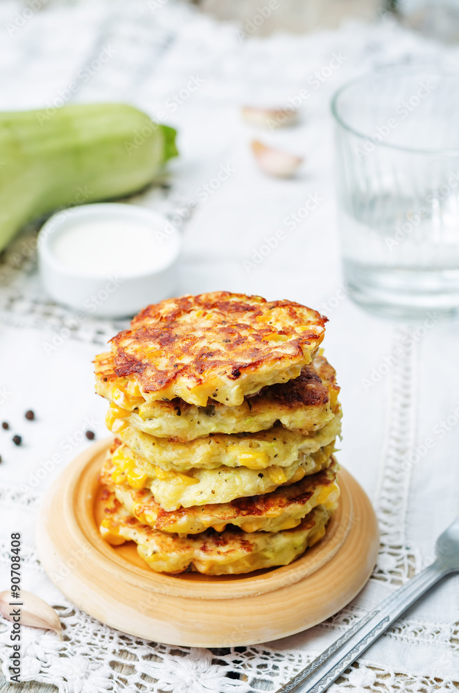 zucchini corn fritters zucchini corn fritters
