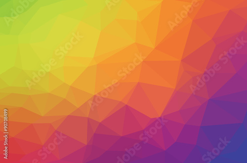 Abstract polygon geometric background.