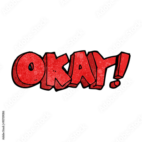 cartoon okay sign