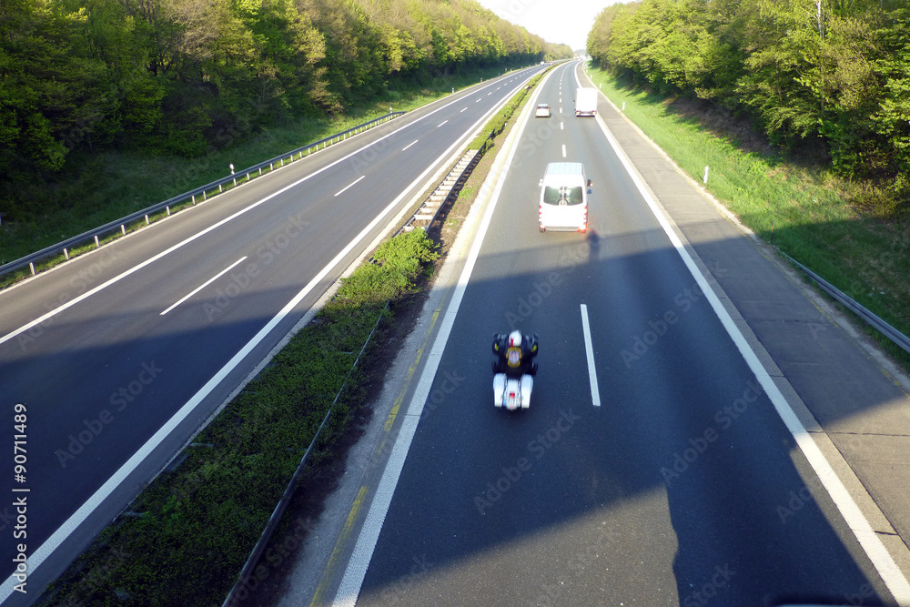 Autobahn A 3 bei Höchstadt