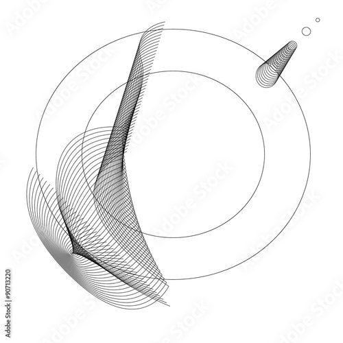 abstraction pattern for plate, vector, EPS10