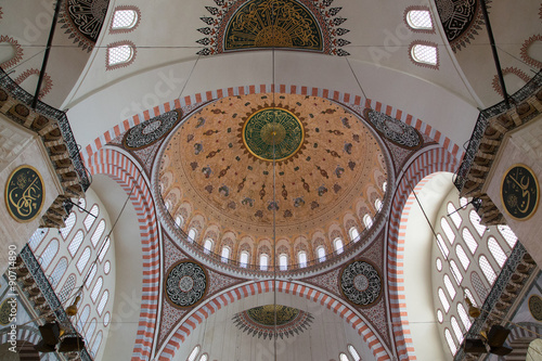 Wallpaper Mural cover pattern of süleymaniye mosque at daytime Torontodigital.ca