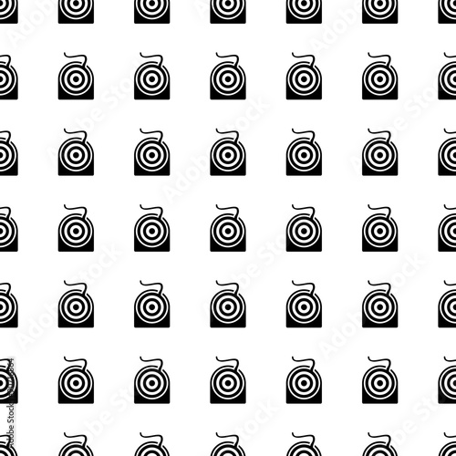 dental floss seamless pattern. Vector