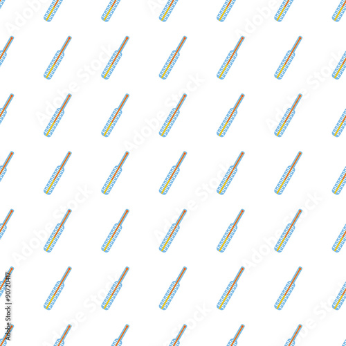 thermometer seamless pattern. Vector