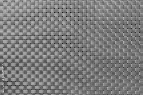 Gray textured surface of interlace nylon strings