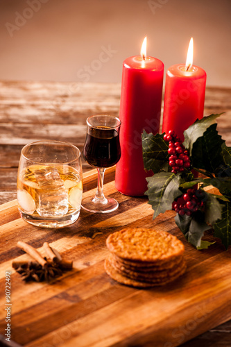 christmas food and drink