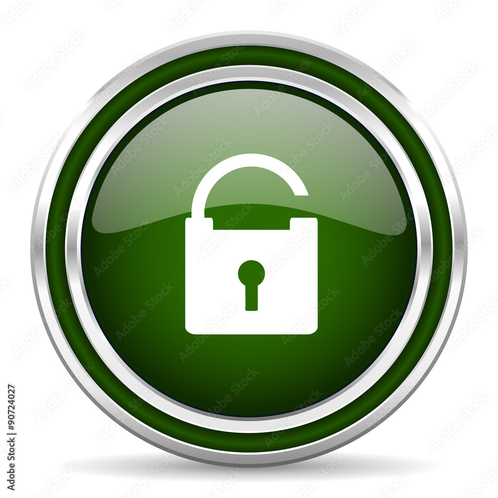 padlock green glossy web icon padlock green glossy web icon