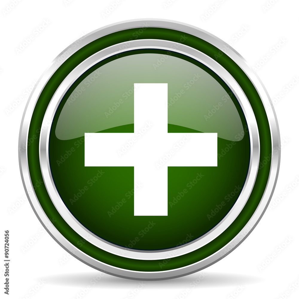 plus green glossy web icon plus green glossy web icon