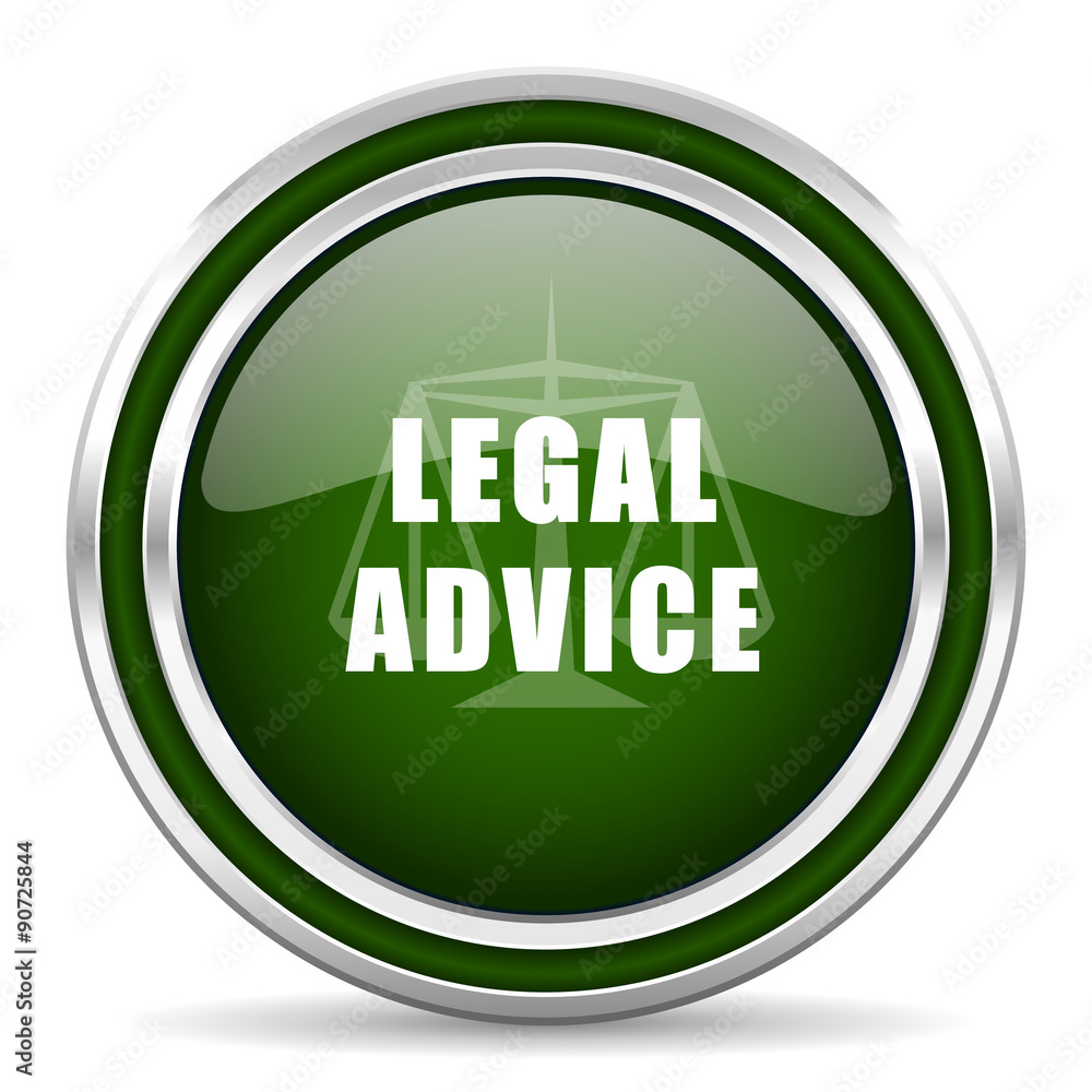 legal advice green glossy web icon legal advice green glossy web icon