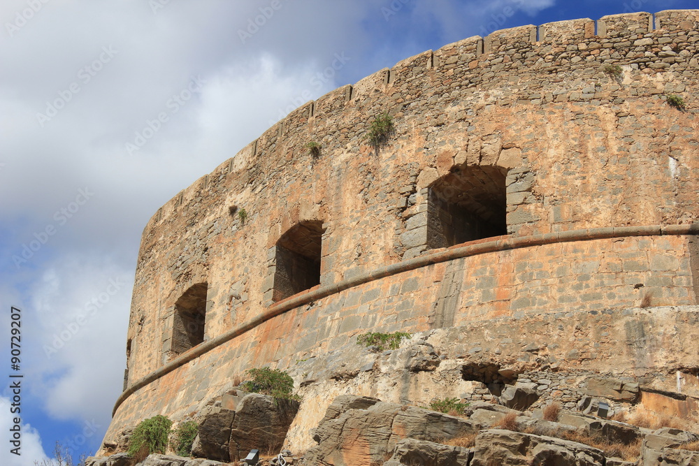 Old fortress in Crete.