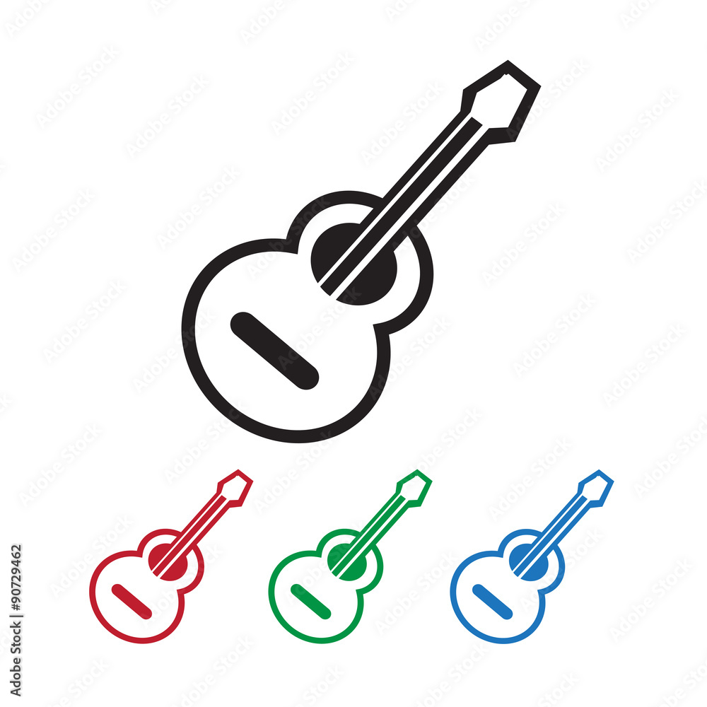 acoustic guitar icon acoustic guitar icon
