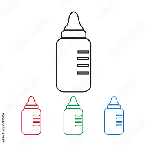 baby milk bottle icon