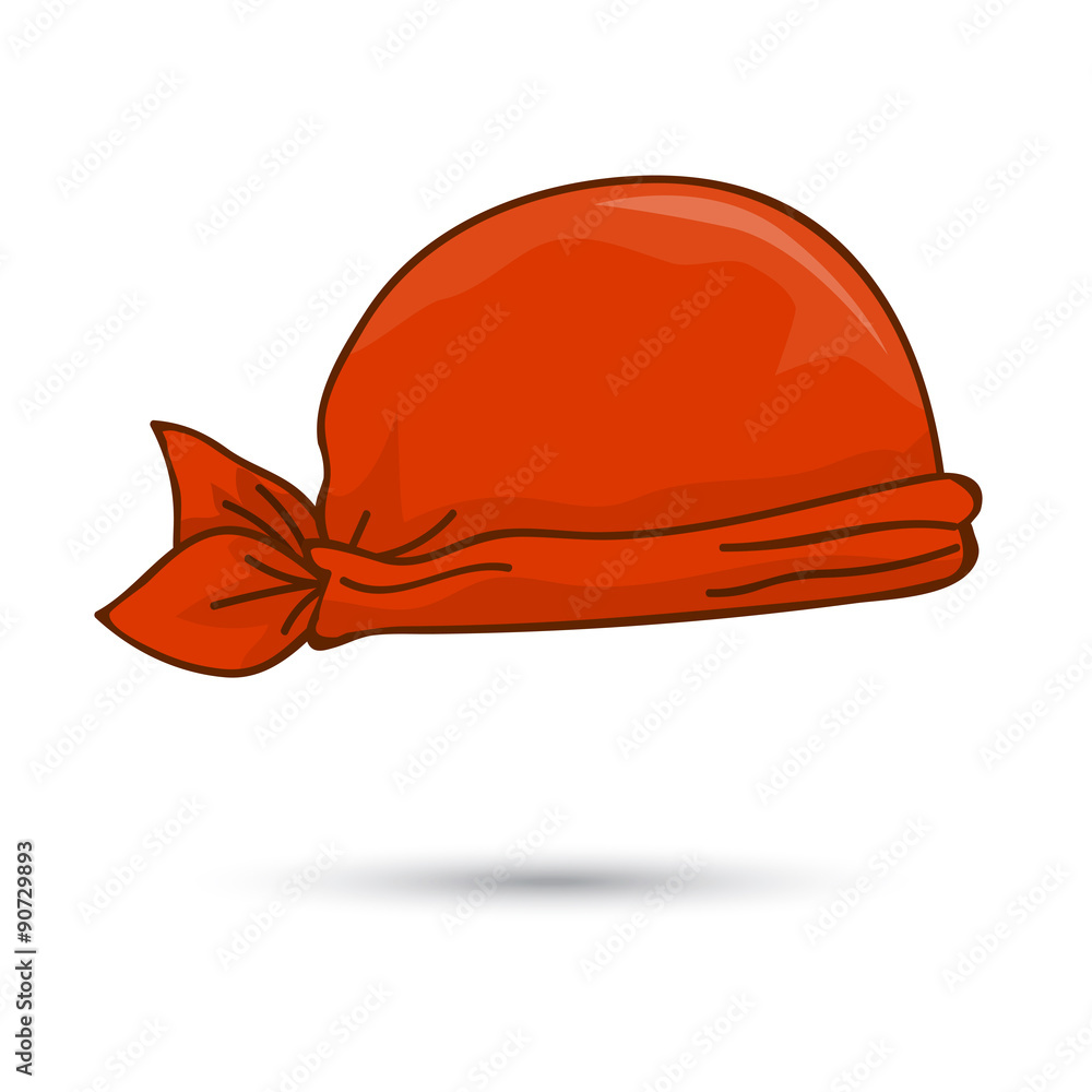 Fototapeta premium headdress isolated illustration