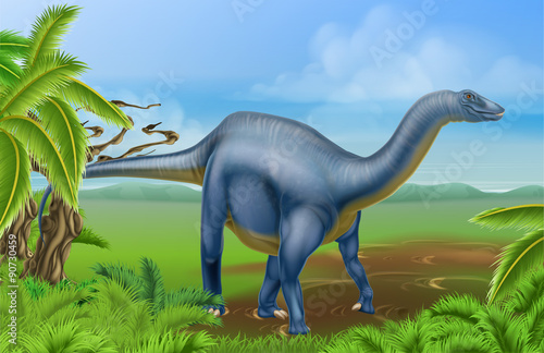 Diplodocus dinosaur