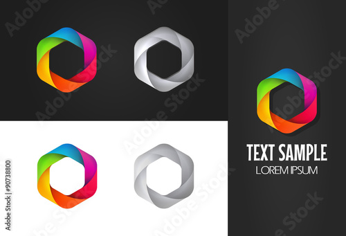 Coloful Shutters for logo