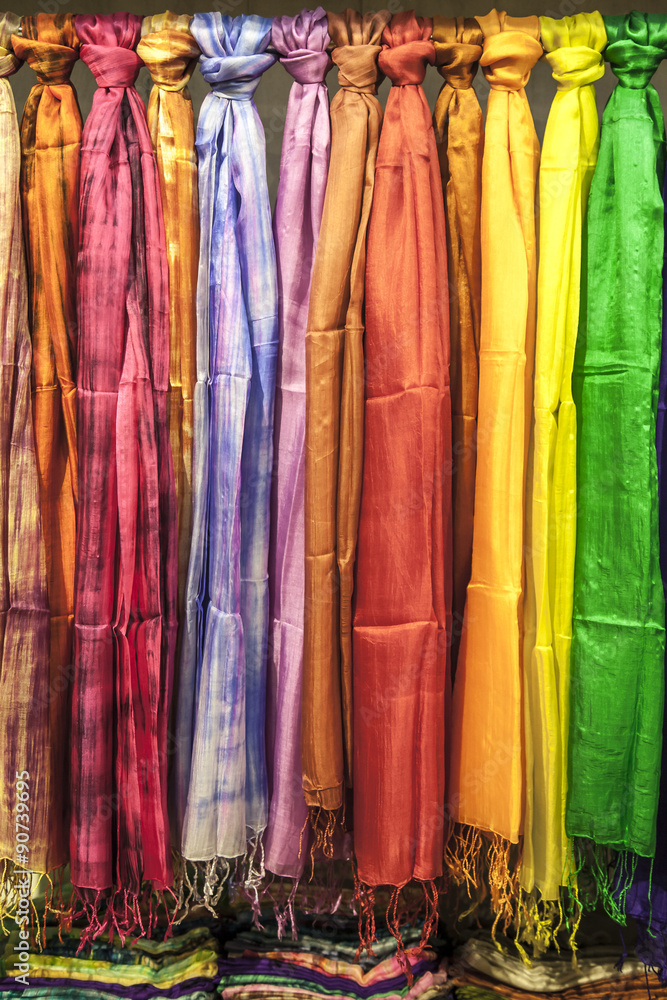 Series of silk pashminas Series of silk pashminas