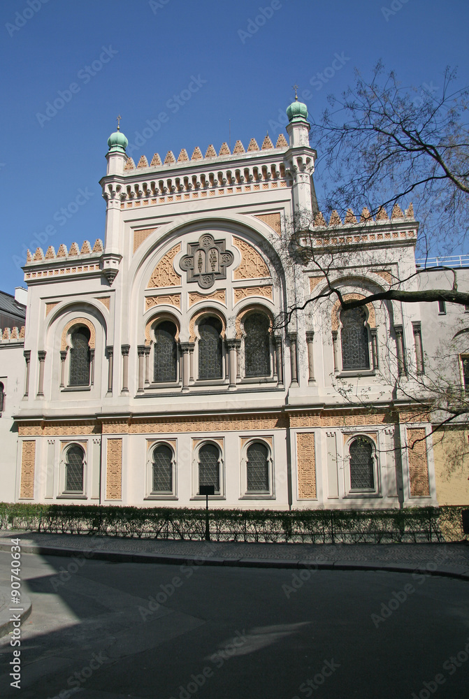 Spanish Synagogue in Prague, Czech republic