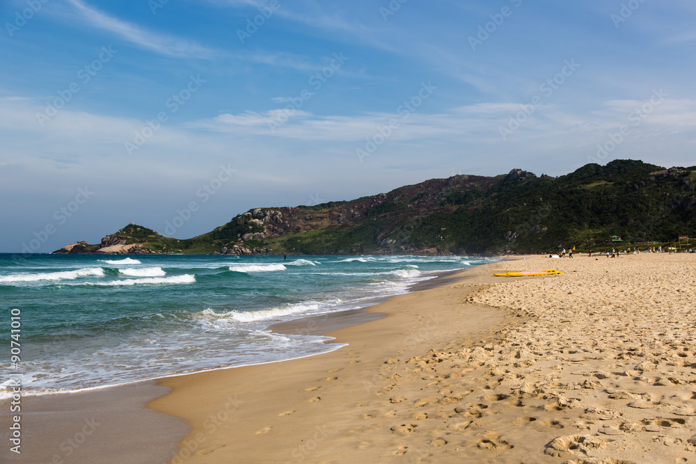 Beautiful beach south of Brazil, Florianópolis