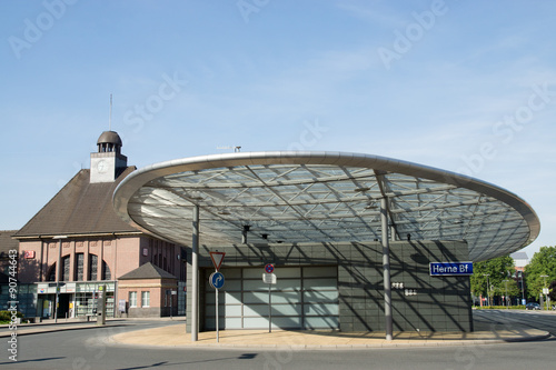 Busbahnhof in Herne, nrw, Deutschland