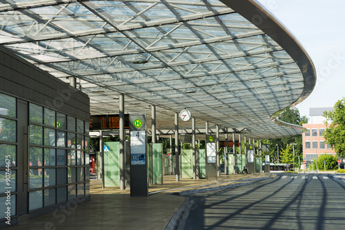 Busbahnhof in Herne, nrw, Deutschland