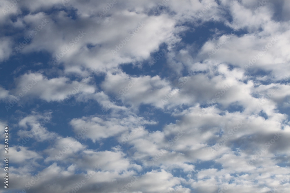 Fototapeta premium Wolken am Himmel