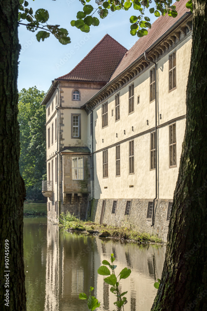 Fototapeta premium Schloss Strünkede in Herne, NRW, Deutschland