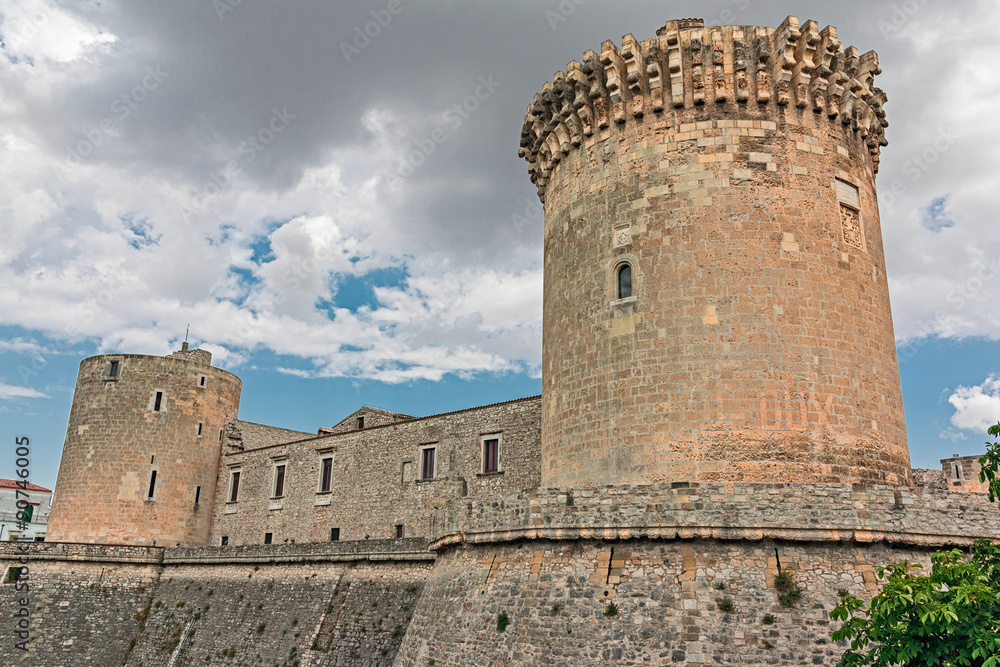 Castle aragonese of Venosa in Basilicata 