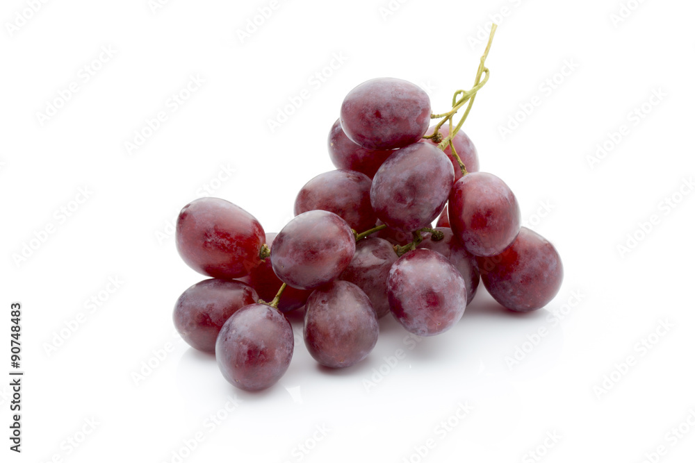 Grape on the white background. Fresh berry. Grape on the white background. Fresh berry.